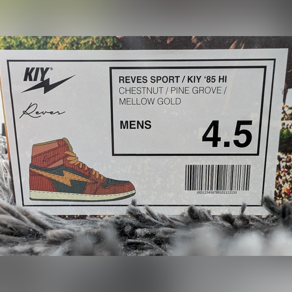 Reeves Paris/Kool kiy limited edition shoes